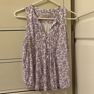 Loft sleeveless blouse - soft and feminine